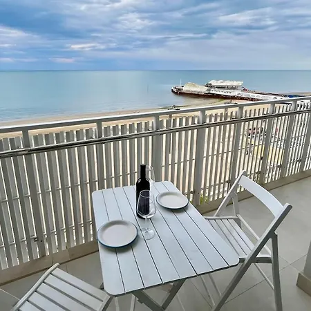 Vista Mare A 10M Dalla Spiaggia, 8 Piano E Parcheggio Privato Apartment *